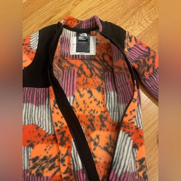Infants' The North Face DENALI One-Piece Set Fiery Abstract Yosemite